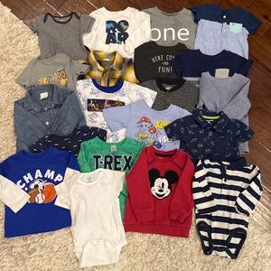Lot of 12month boy clothes